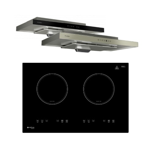 (Bundle) Fujioh FH5120 Induction Hob + FR MS 1990 R Super Slim Cooker Hood (900mm)